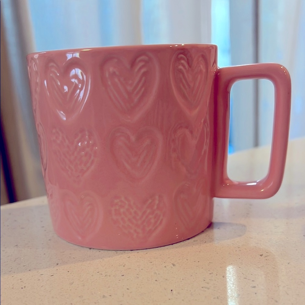 Starbucks Pink Valentine’s Day 2022 Heart Design NWT